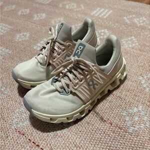 On Cloud Women's Beige Cloudswift Athletic Shoes